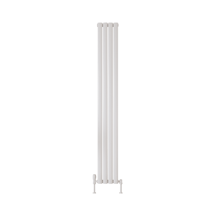 Scudo Apex Designer Radiator, Single Panel, 1800 x 236mm — Anthracite