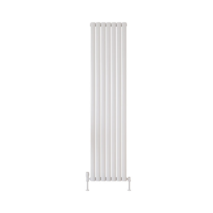 Scudo Apex Designer Radiator, Single Panel, 1800 x 413mm — White
