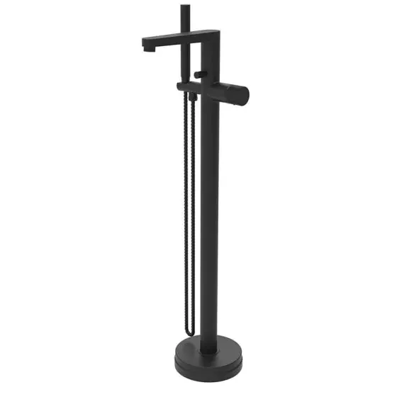 Scudo Koko Freestanding Basin Mixer, Black