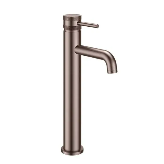 Scudo Core Tall Mono Basin Mixer, Brushed Bronze