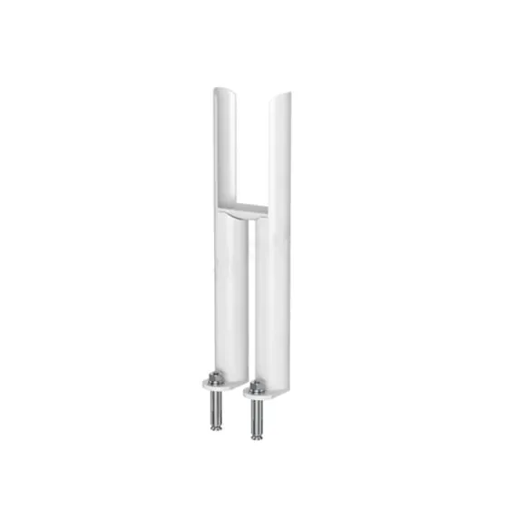 Scudo Foundry Column Radiator Insertable Feet, 2 Column, Pair — White