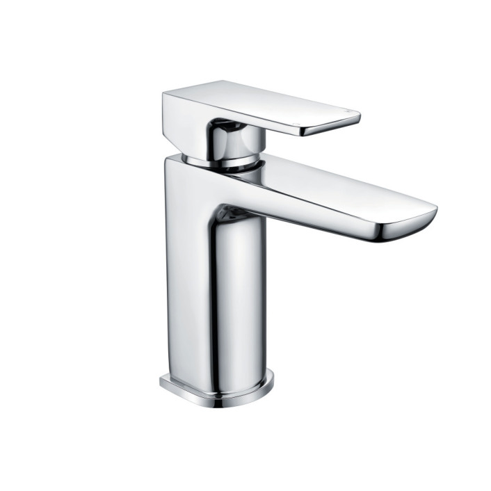Scudo Muro Basin Mono Mixer, Chrome