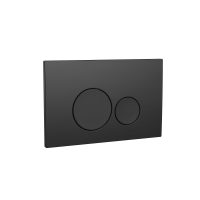 Scudo Noir™ Round Flush Button – Matte Black