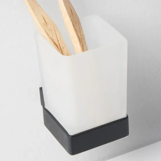 Scudo Ravenna Tumbler Holder, Black