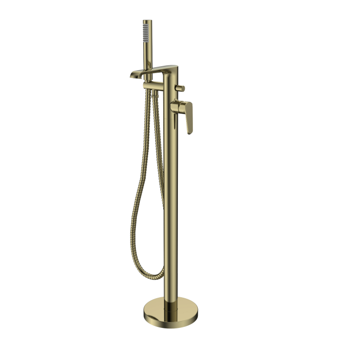 Scudo Montana Freestanding Bath Shower Mixer, Gunmetal