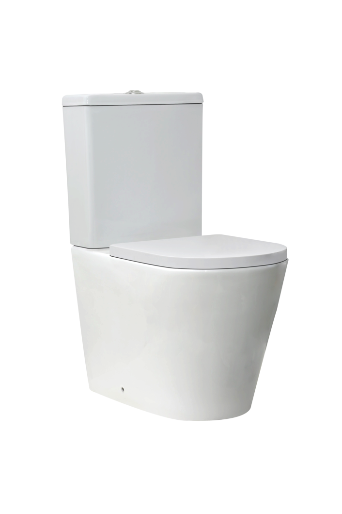Scudo Linea Rimless Fully Back to Wall WC Pan & Seat