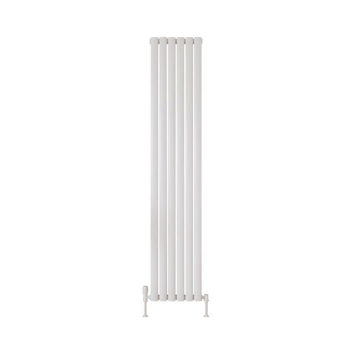 Scudo Apex Designer Radiator, Single Panel, 1800 x 236mm — Anthracite