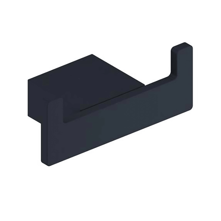 Scudo Ravenna Robe Hook, Black