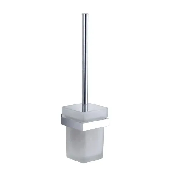 Scudo Alpha Toilet Brush Set, Chrome