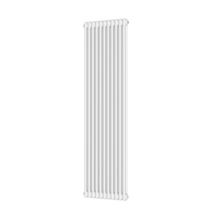 Scudo Foundry Column Radiator, 2 Column, 11 Sections, 1800 x 515mm — White