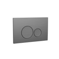 Scudo Graphite™ Round Flush Button – Gunmetal
