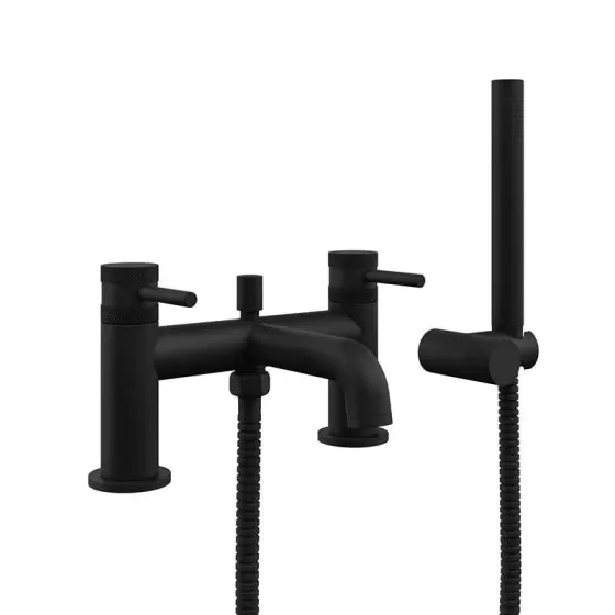 Scudo Core Bath Shower Mixer, Black