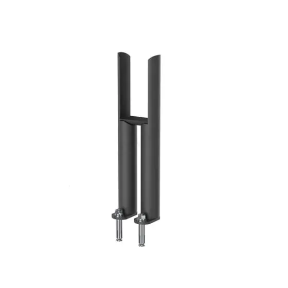 Scudo Foundry Column Radiator Insertable Feet, 2 Column, Pair — Anthracite