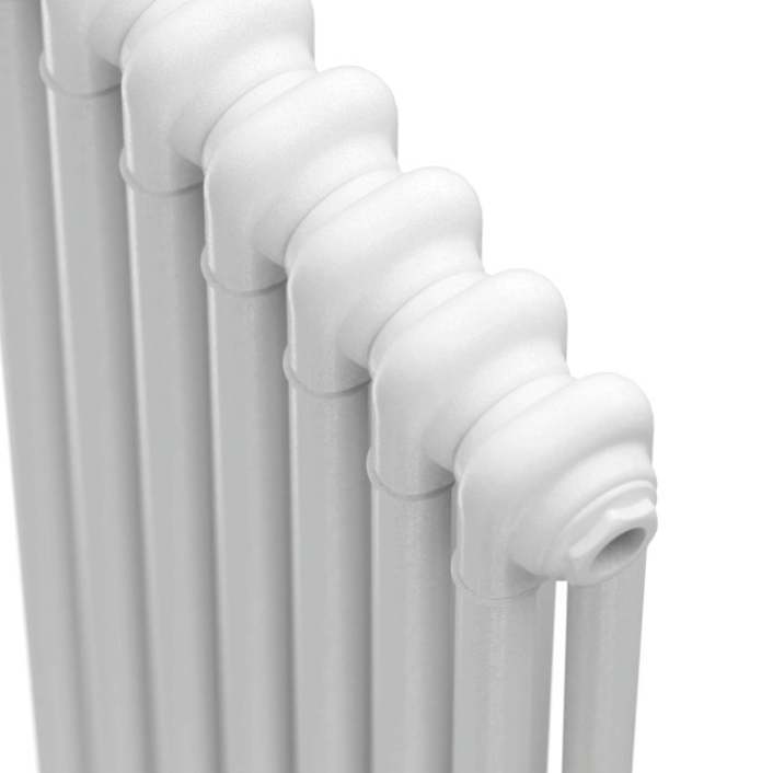 Scudo Foundry Column Radiator, 2 Column, 11 Sections, 1800 x 515mm — White