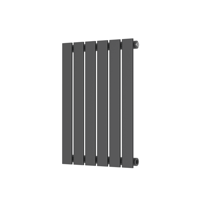 Scudo Bravo Designer Radiator, Single Panel, 600 x 410mm — White