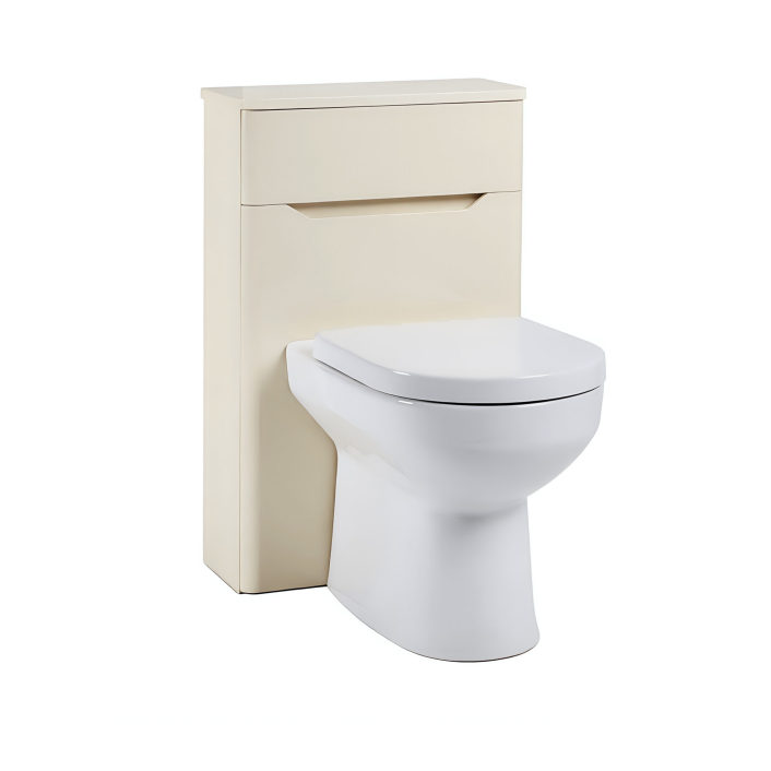 Scudo Ella WC Unit, Stone — 500mm
