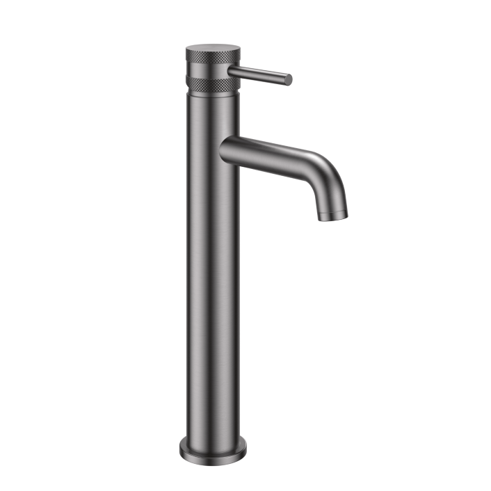 Scudo Core Tall Mono Basin Mixer, Black