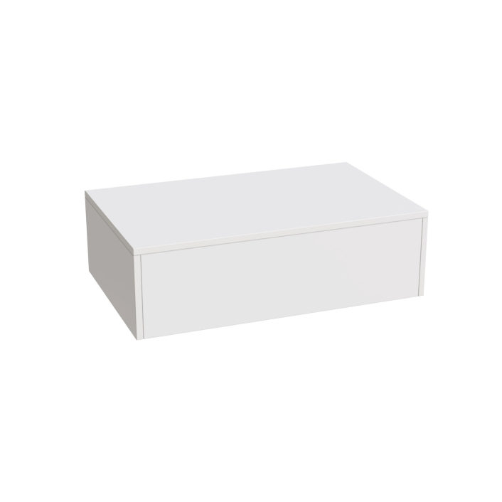Scudo Shelph Storage Unit, Matte White — 800mm