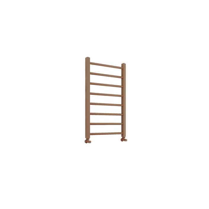 Scudo Vibe Towel Rail, 1200 x 500 — Brushed Brass
