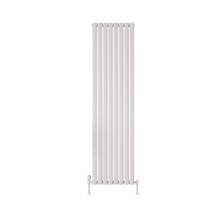 Scudo Apex Designer Radiator, Single Panel, 1800 x 236mm — Anthracite