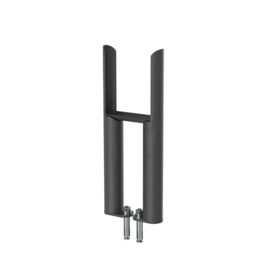 Scudo Foundry Column Radiator Insertable Feet, 3 Column, Pair — Anthracite