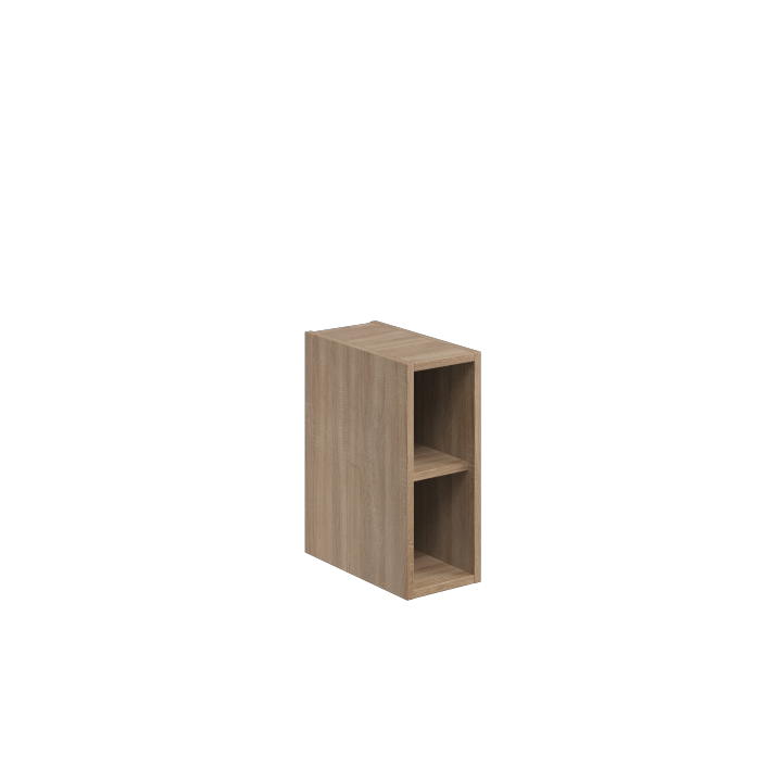 Scudo Alfie Open Unit, Sonoma Oak — 200mm