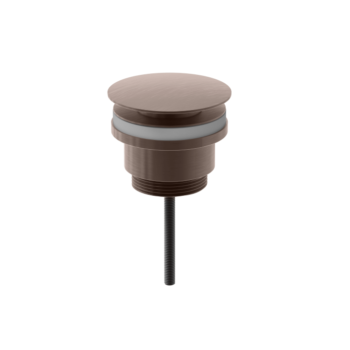 Scudo Purelle Universal Basin Waste, Brushed Bronze