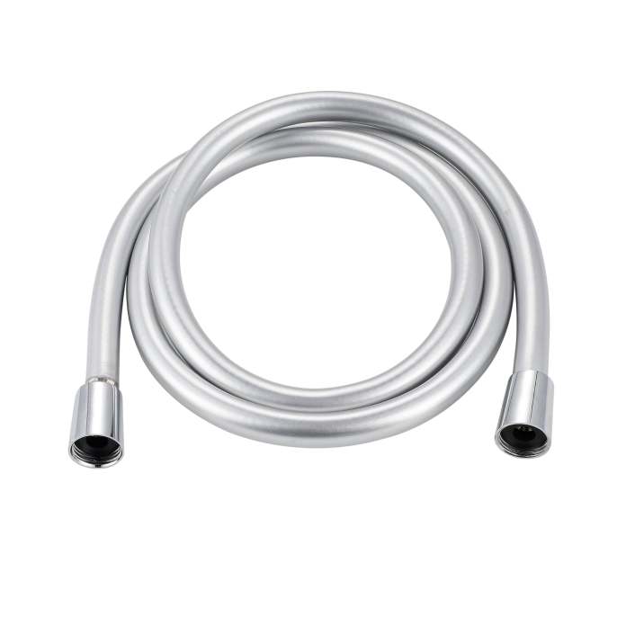 Scudo Smooth Shower Hose, Silver — 1.5m