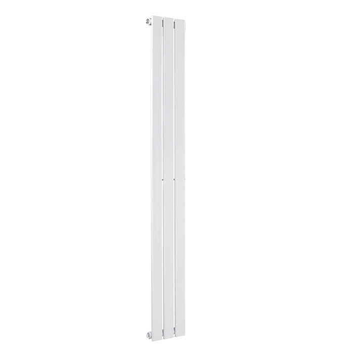 Scudo Bravo Designer Radiator, Single Panel, 1800 x 204mm — White
