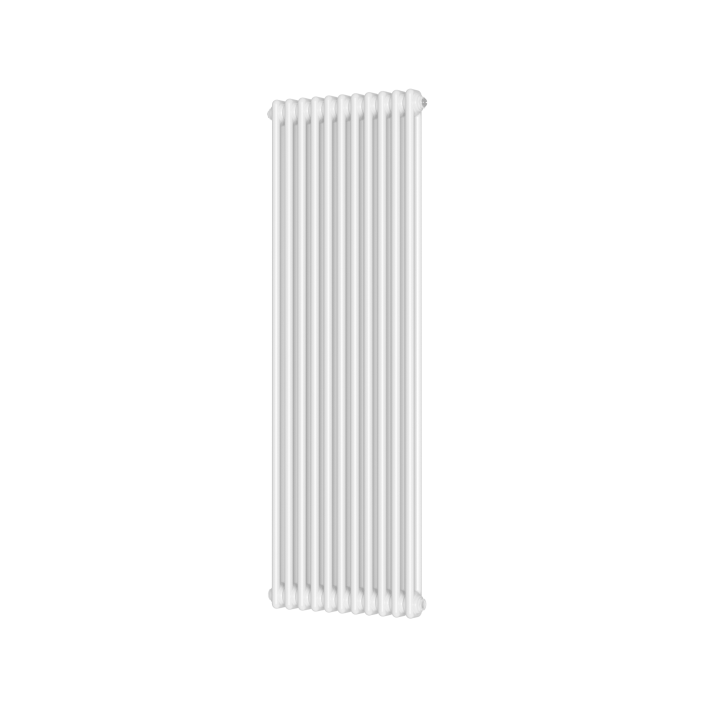 Scudo Foundry Column Radiator, 2 Column, 7 Sections, 1500 x 335mm — White