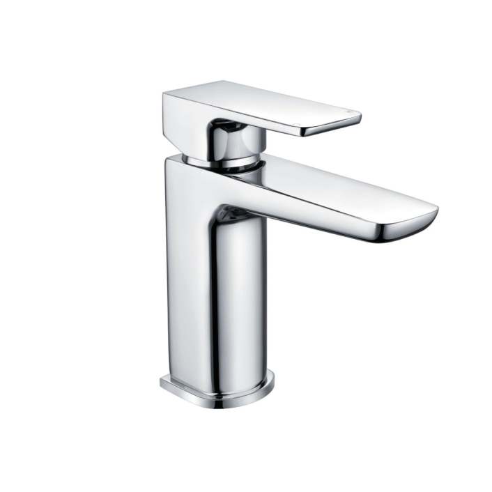 Scudo Muro Mini Mono Basin Mixer, Chrome