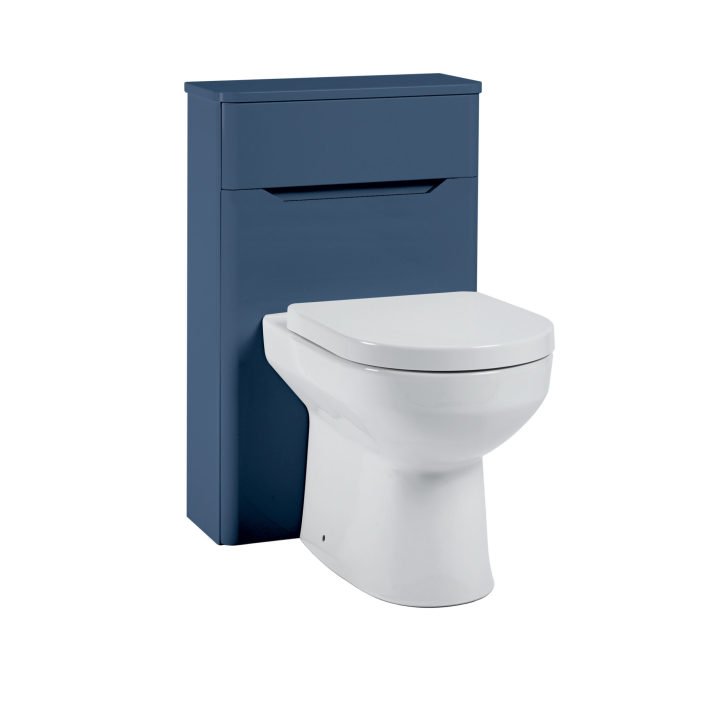 Ella 500 WC Unit - Matt Twilight Blue