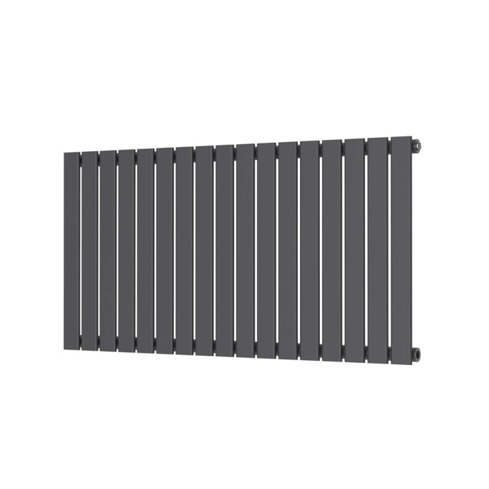 Scudo Bravo Designer Radiator, Single Panel, 600 x 1158mm — Anthracite