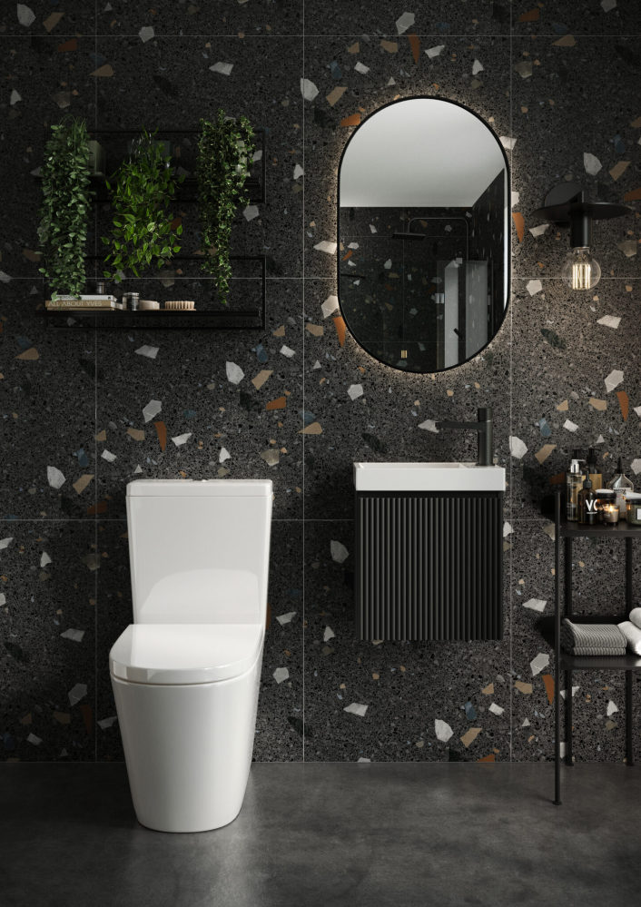 Scudo Linea Ceramic Cistern with WRAS Fittings