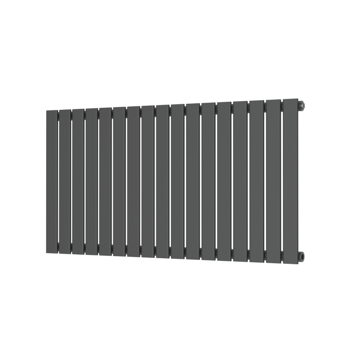 Scudo Bravo Designer Radiator, Single Panel, 600 x 410mm — White
