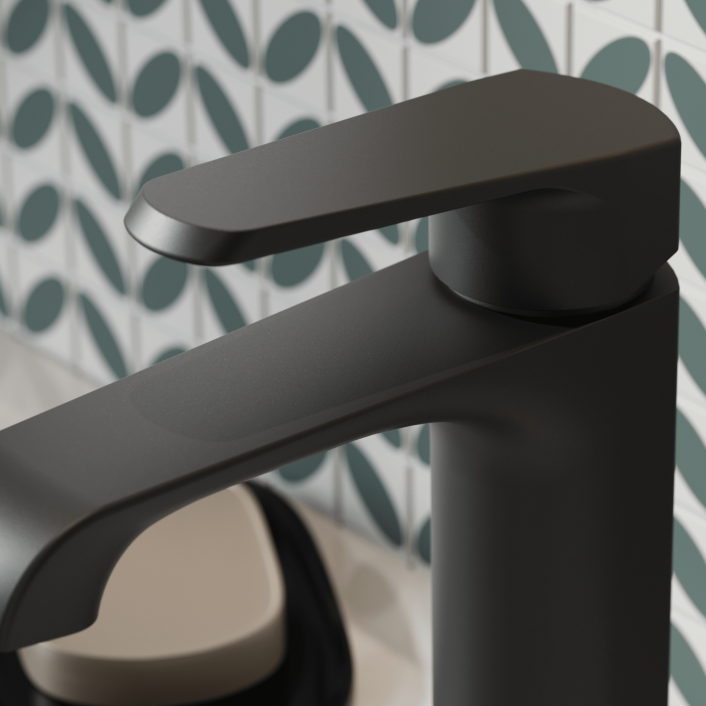 Scudo Montana Basin Mono Tap, No Waste, Chrome