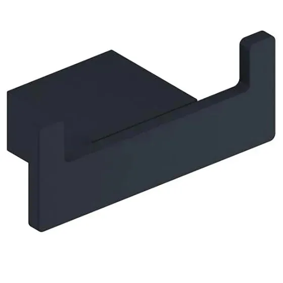 Scudo Ravenna Robe Hook, Black