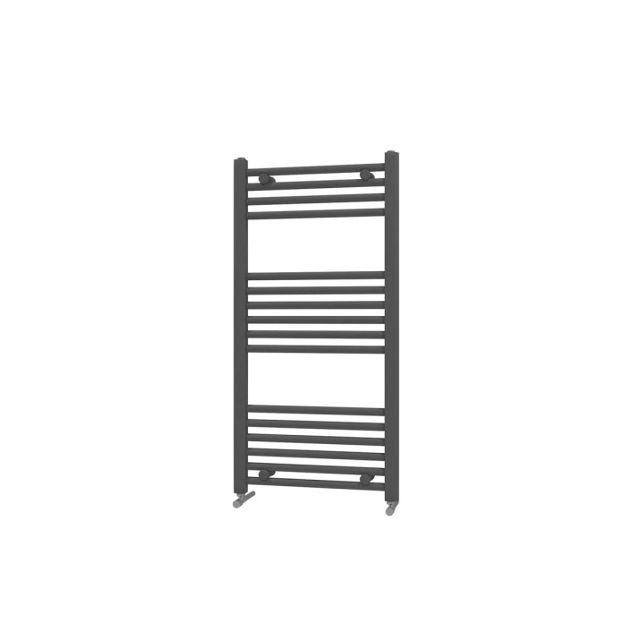 Scudo Ember 22mm Straight Towel Rail, Anthracite — 400 x 1000mm