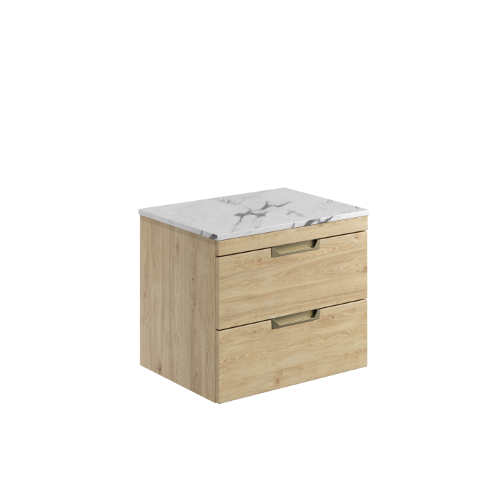Scudo Aubrey Carrara Worktop — 610 x 465mm