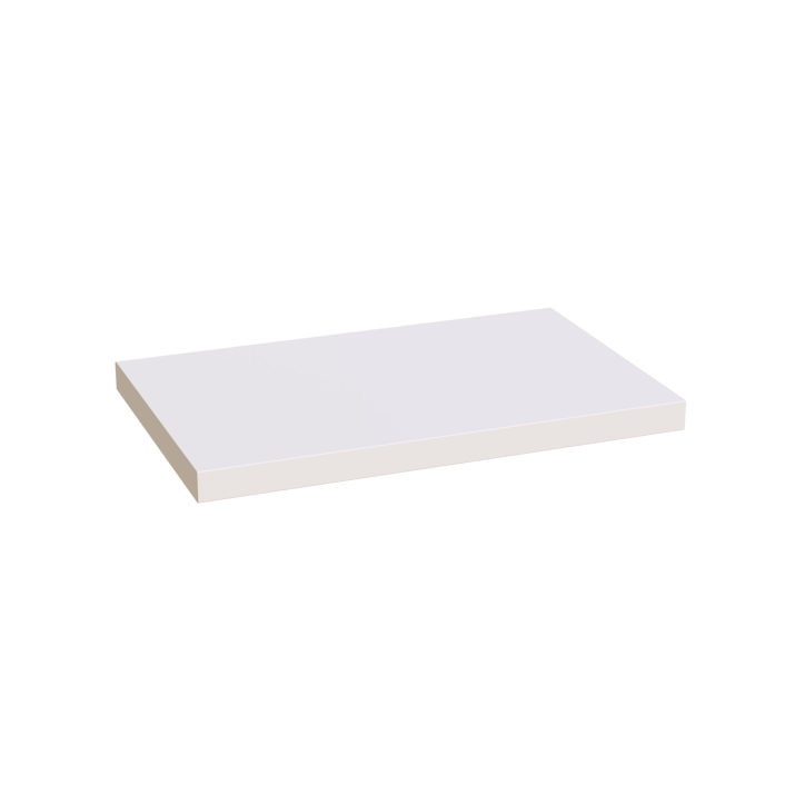 Scudo Shelph Basin Shelf, Matt White, Shelf Only — 800mm