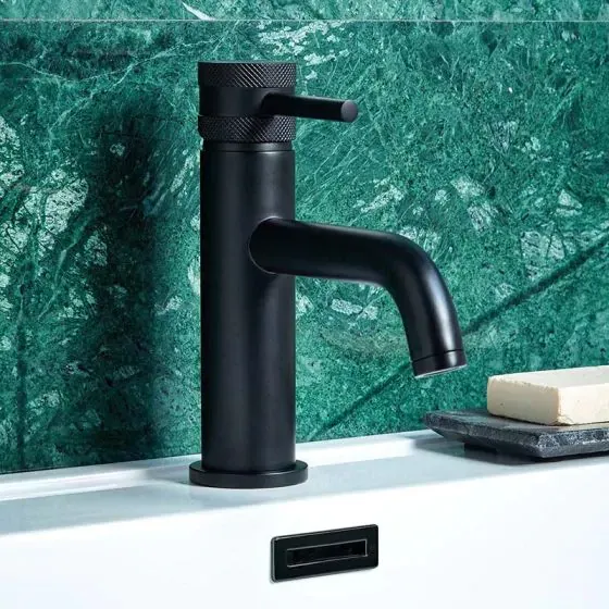 Scudo Core Mono Basin Mixer, Black
