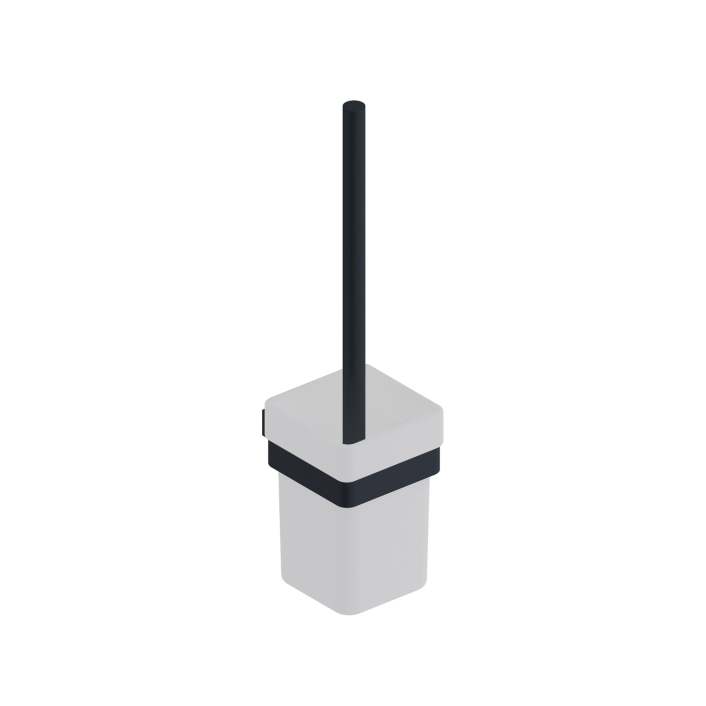 Scudo Ravenna Toilet Brush Set, Black