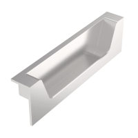 Scudo Aubrey Handle, Brushed Nickel Pair