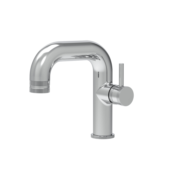 Scudo Core Side Lever Basin Mono Tap, Black