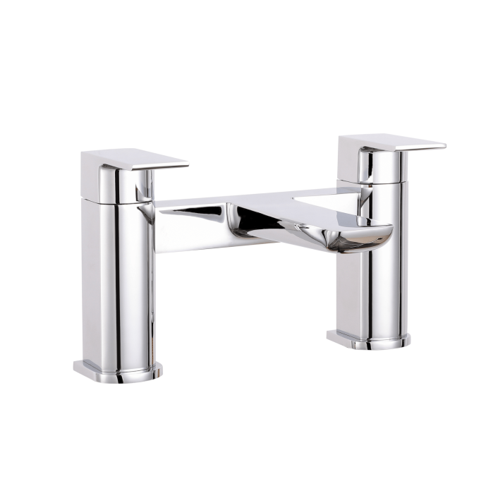Scudo Muro Bath Filler, Chrome