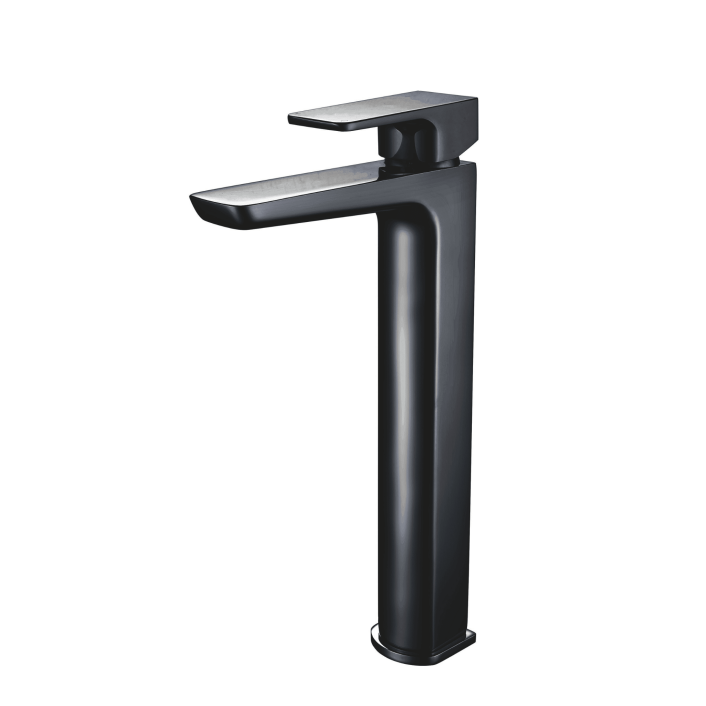 Scudo Muro High Riser Basin Mono Mixer, Chrome