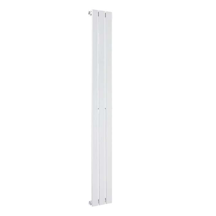Scudo Bravo Designer Radiator, Single Panel, 1800 x 408mm — White