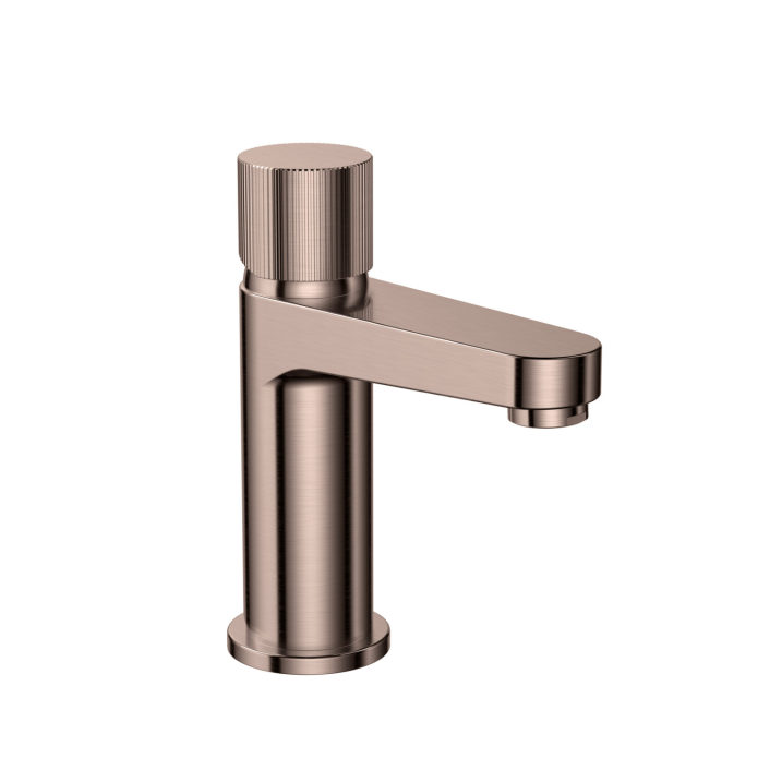 Scudo Koko Mono Basin Mixer, Brushed Bronze