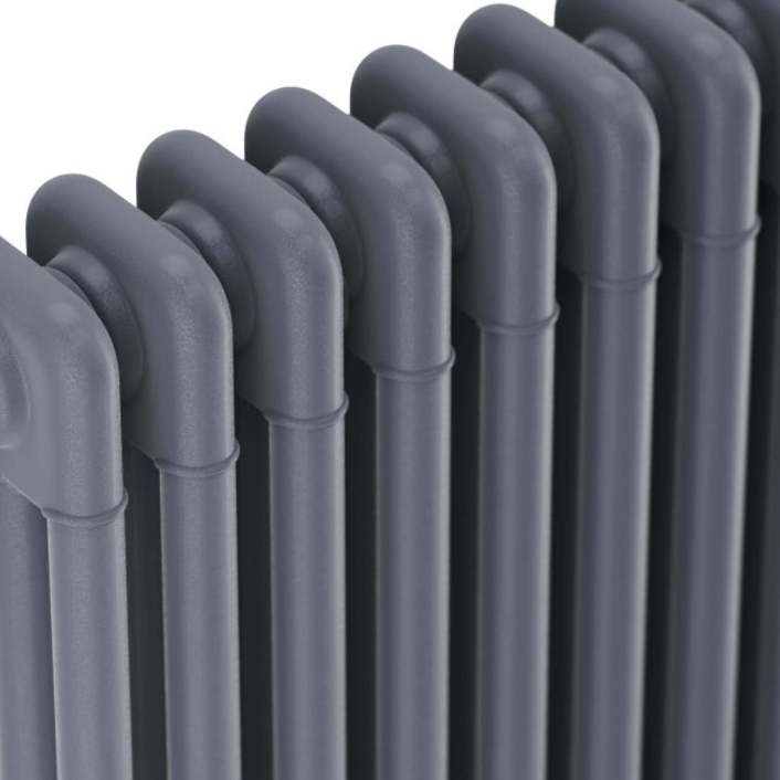 Scudo Foundry Column Radiator, 3 Column, 22 Sections, 600 x 1010mm — White