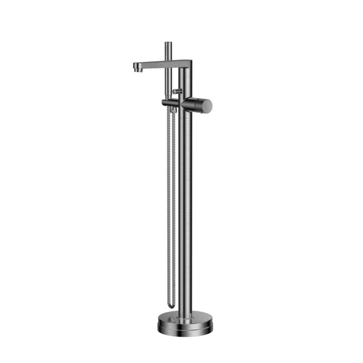 Scudo Koko Freestanding Basin Mixer, Gunmetal